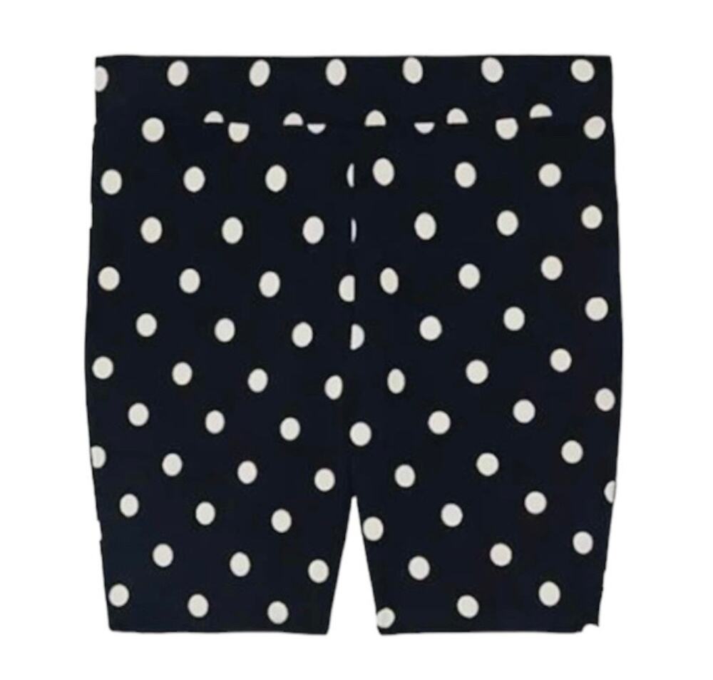 Torrid Black White Polka Dot Bike Shorts Size 00 (Medium/Large)